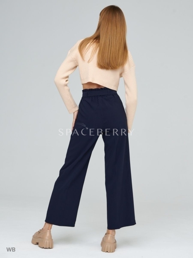 Женские широкие брюки, штаны классика